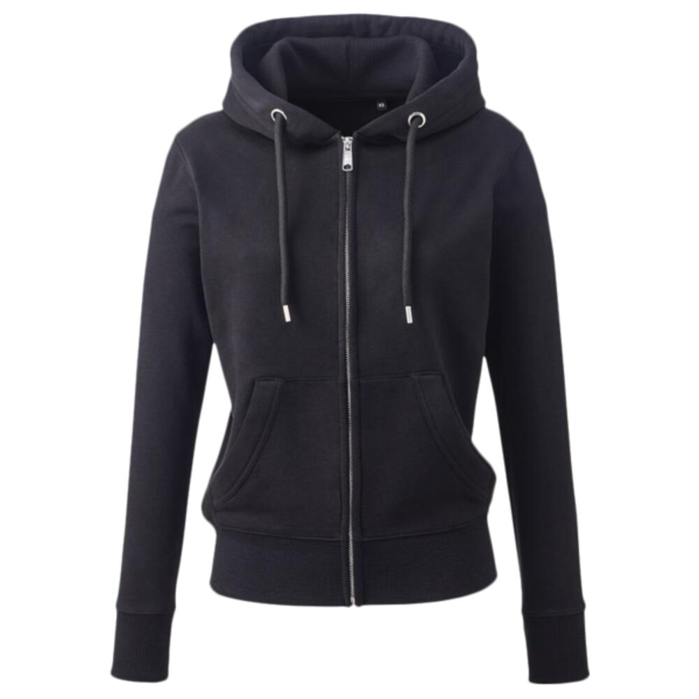 Anthem Ladies Organic Full Zip Hoodie Thumbnail