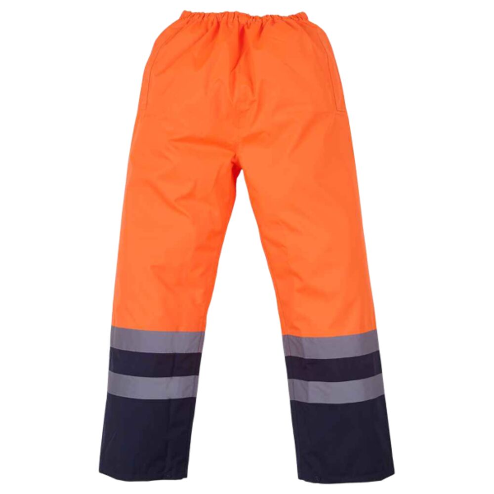 Yoko Hi-Vis Two Tone Waterproof Overtrousers Thumbnail