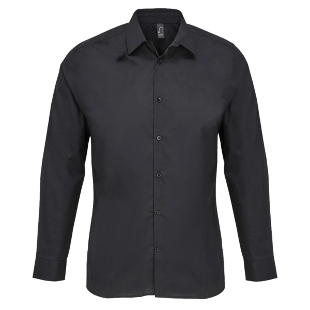 SOL'S Bailey Long Sleeve Poplin Shirt Thumbnail