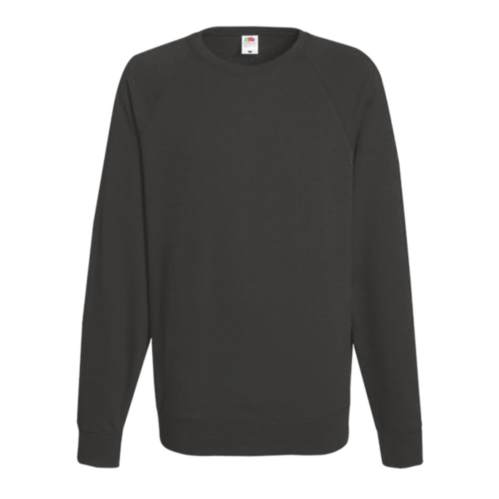 Fruit of the Loom Lightweight Raglan Sweatshirt Thumbnail