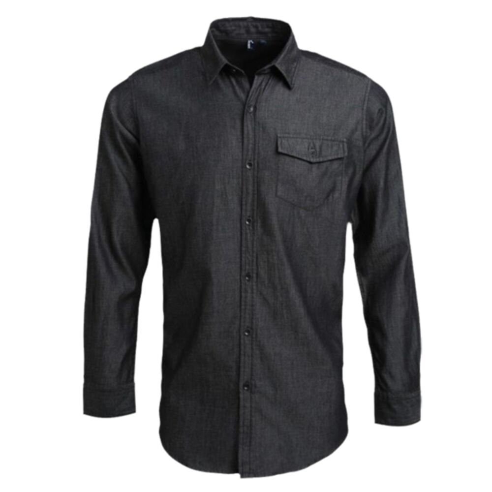 Premier Jeans Stitch Denim Shirt Thumbnail