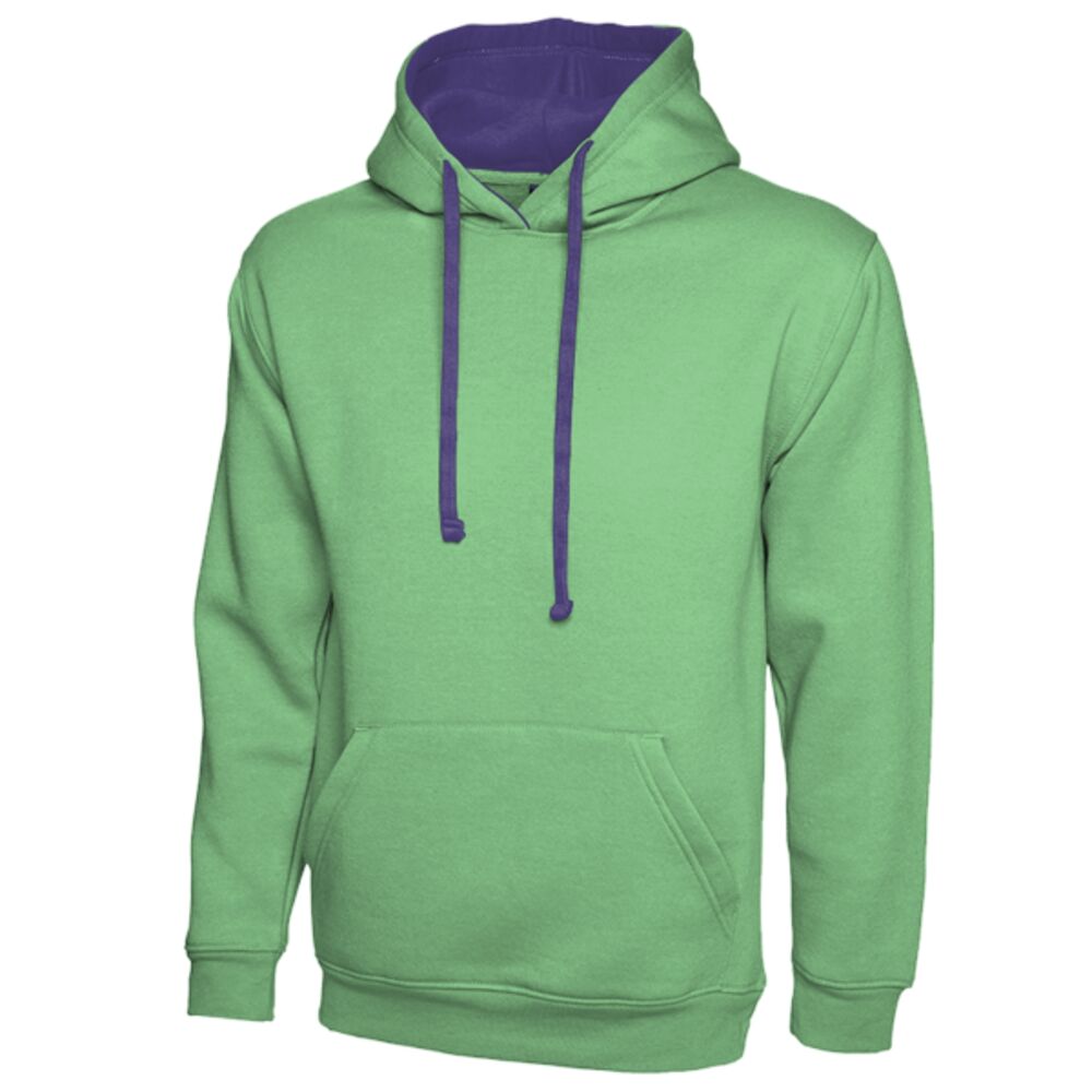 Contrast Hooded Sweatshirt Thumbnail