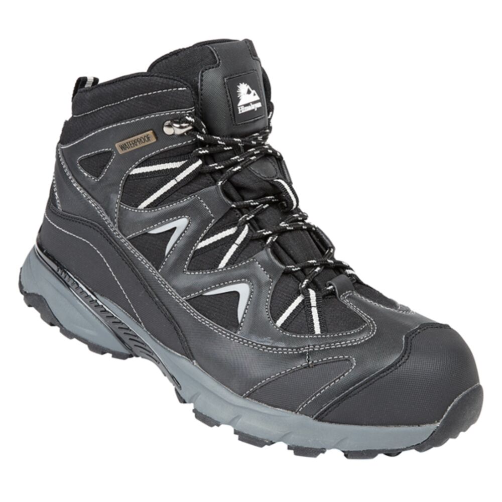 Himalayan Waterproof Hiker Style Black Safety Boot Thumbnail